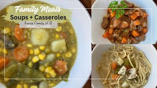 EasyToMake SOUPS  CASSEROLES for the Family [upl. by Annoek]