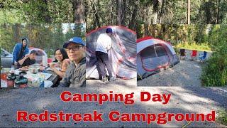 Camping Day  Redstreak Campground Radium BC  Nosidess Channel [upl. by Kalbli]