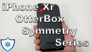 iPhone Xr OtterBox Symmetry Series Case Black Review [upl. by Akital196]