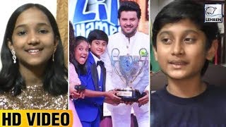 Sa Re Ga Ma Pa 2017 Winners Shreyan Bhattacharya amp Anjali Gaikwad Full Interview [upl. by Kcirdnekal]