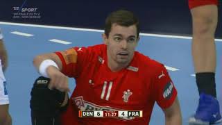 IHF World Mens Handball Championship 2019 Semifinal DenmarkFrance Full match [upl. by Tirzah]