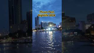 PHNOM PENH nightlife 2024 Cambodia City View Tour habibi welcome to Phnom Penh travel phnompenh [upl. by Naillik529]