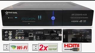 ajouter serveur CCcam par usb STARSAT SR2000HD ACE شرح طريقة اضافة سيرفر سسكام [upl. by Farmelo]