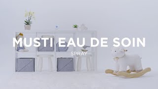 Mom Hacks How to Use Musti Eau De Soin Spray  Alcoholfree Fragranced Water  Mustela [upl. by Margaret]