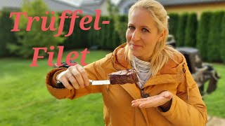 Getrüffeltes Rinderfilet von der Zedernholzplanke [upl. by Scuram576]