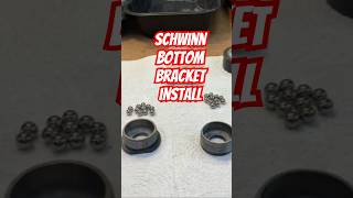 👍 Bottom Bracket Installation bikes schwinn [upl. by Aeiram]