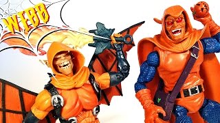 HOBGOBLIN Marvel Legends vs SpiderMan Classics Action Figure Comparison [upl. by Nojram]