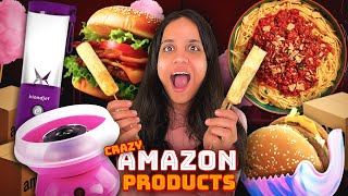 I Only Ate Using IMPORTED AMAZON PRODUCTS For 24 Hours 😱😱 CRAZY [upl. by Hussein764]