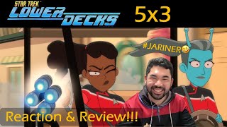 Star Trek Lower Decks 5x3 “The Best Exotic Nanite Hotel” Reaction and Review [upl. by Emse867]