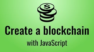 Creating a blockchain with Javascript Blockchain part 1 [upl. by Haidabez]