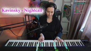 Kavinsky  Nightcall piano cover [upl. by Ycnan]