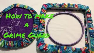 Sew With Me  How to make a grime guard [upl. by Lauryn55]