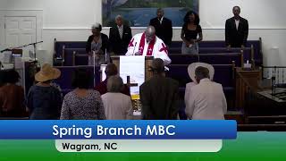 September 1 2024 Spring Branch MBC Wagram NC [upl. by Reyaht]