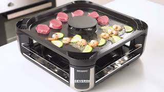 SEVERIN Smokeless Raclette SEVENTO RG 2379 [upl. by Aruol]