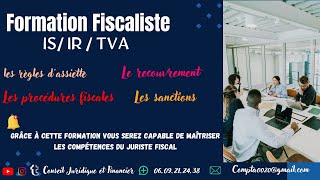 Formation fiscaliste accélérée  Extrait 4  pour plus info  0609212438 [upl. by Baillieu]