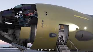 Miltech Simulations Boeing C17 Globemaster III Walkaround Bug [upl. by Billen353]