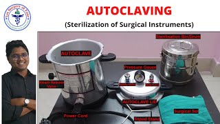 Autoclave Sterilization  Surgery Practical 01 [upl. by Nil361]