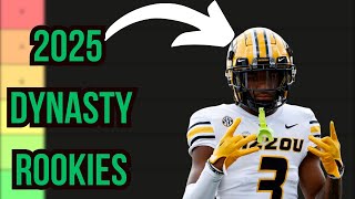 Dynasty Rookie Rankings  2025 [upl. by Arries]