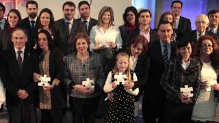 Carmen Barbeito Manteiga Premio Down Compostela 2017 [upl. by Yrrem]