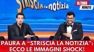 Paura a quotStriscia la Notiziaquot le immagini shock [upl. by Elleb768]