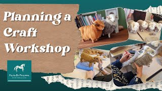 How did mine go Did I make a profit Lets talk through my first needle felting workshops [upl. by Airpac883]