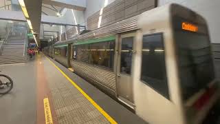 Transperth A series set 4626 Departing Elizabeth Quay Station [upl. by Fellows925]