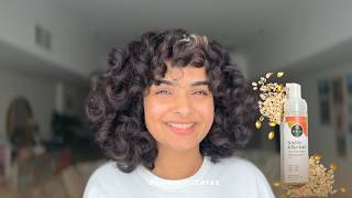 FrizzFree Curls with Mousse Only  Say Goodbye to Gel [upl. by Wyler]