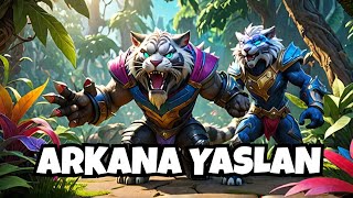 ARKANA YASLAN VE İZLEE shorts rengar fizz [upl. by Anauqal]