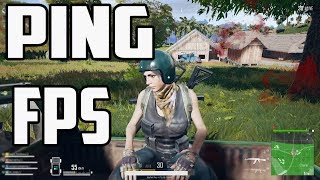 How To Check Your FPS And PING In PUBG [upl. by Salahcin]