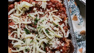 Freezer Friendly Baked Ziti Recipe [upl. by Meara]