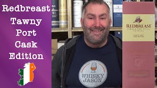 Redbreast Tawny Port Cask Edition Iberian Series Single Pot Still Irish Whiskey Review WhiskyJason [upl. by Deena]