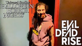 quotEvil Dead Risequot haunted house HIGHLIGHTS at Halloween Horror Nights 2023 Universal Hollywood [upl. by Latouche]