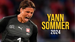 Yann Sommer 2024  Best Saves amp Skills  ULTRA HD [upl. by Ecnaralc]