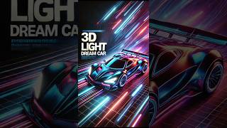 Rc Remote Control 3D Light Dream Car 🚗  shorts car carvideo [upl. by Linnell]