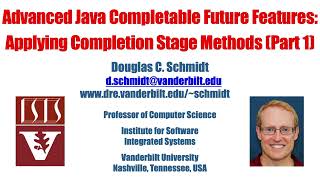 Advanced Java CompletableFuture Features Applying Completion Stage Methods Part 1 [upl. by Dnalyar]