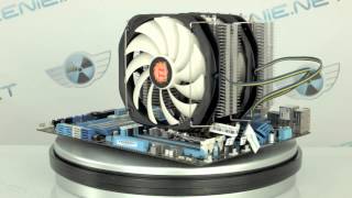 Thermaltake Frio Extreme Silent 14 Dual  UNBOXING  MONTAŻ  TESTY [upl. by Namyaw]