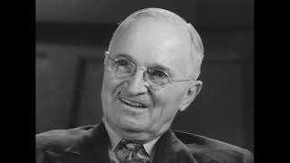 MP663 Harry S Truman Interviewed by Edward R Murrow February 1957 1 of 12 [upl. by Anekam]