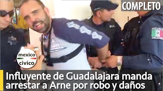 Arne aus den Ruthen es arrestado por orden de influyente de Guadalajara COMPLETO [upl. by Joktan]