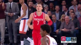 Sam Dekker Shaqtin A Fool Moment ¦ Rockets vs Knicks ¦ November 2 2016 ¦ 2016 17 NBA Season [upl. by Nihhi945]