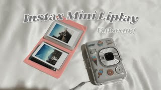 🤍 Unboxing Instax Mini Liplay and accessories 📷 🤍 Indonesia [upl. by Philippine314]