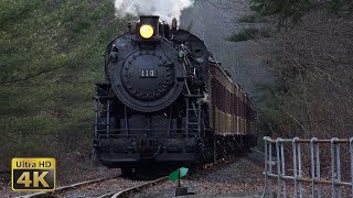 CNJ 113 Bobbing and Weaving to Minersville 4K [upl. by Llerryt455]