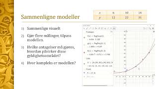 S2  Modeller  Konstant og eksponentiell vekst [upl. by Karlyn]