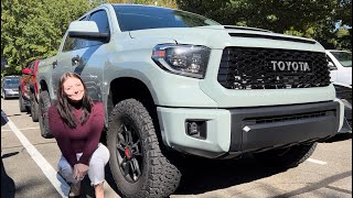 We Installed a Lift amp Many Accessories on this 2021 Tundra TRD Pro  Lunar Rock [upl. by Macknair]