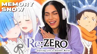 WHOLESOME CONTENT ❄ ReZERO MEMORY SNOW OVA REACTION [upl. by Orfield]