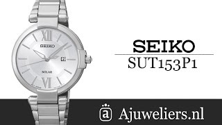 Seiko SUT153P1 dameshorloge [upl. by Wivina863]