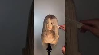 How to Dry Cut Long Butterfly Layers 🦋✂️ with Gilad Goldstein [upl. by Antipus445]