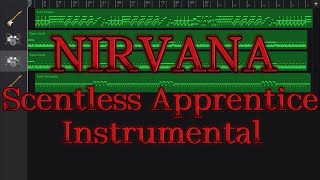 Nirvana  Scentless Apprentice  GarageBand Cover  Instrumental  EnchantedKoi [upl. by Oecam]