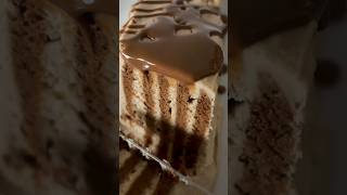 4ingredient Biscoff ripple cake [upl. by Enylodnewg]