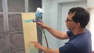 HVLP Spray Gun Basics How To setup [upl. by Barstow398]