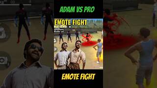 Noob Adam Vs Pro Player Emote Fight 😈 shorts viralshorts freefire garibgaming [upl. by Leahcimed]